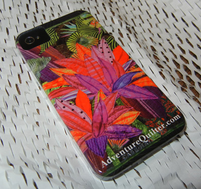Image - iphone with custom quilt cover