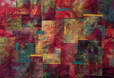 Made in Ellen Lindner's Instant Art Quilt class