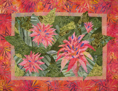 Image - pink bromeliads
